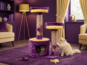 Arbre à chat Amistar Purple Dream - Product Image 4