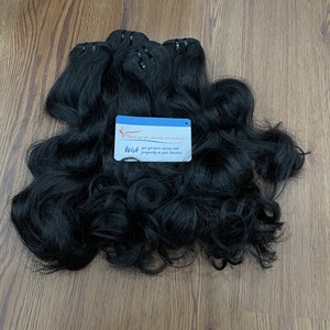 รวมขนผ้าหยักธรรมชาติ 100% ผมเวียดนามดิบสีธรรมชาติที่วาดเป็นคู่สุด ๆ - Product Image 2