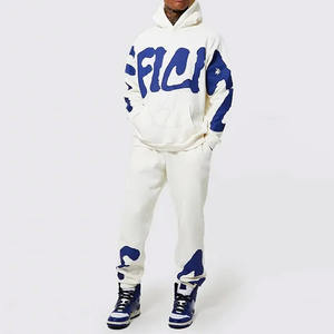 Survêtement à impression bouffante de super qualité pour le jogging Tenue décontractée avec logo personnalisé Survêtement à impression bouffante au meilleur prix - Product Image 3