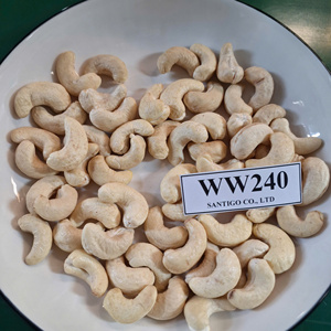 Kaju badam เม็ดมะม่วงหิมพานต์ W240 WW240 antigo เมล็ดมะม่วงหิมพานต์ฟรีตัวอย่าง - Product Image 1