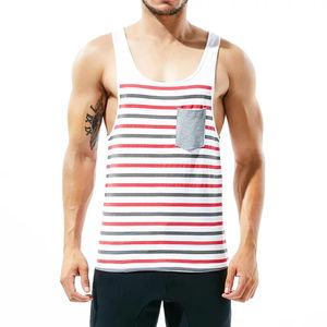 Oem hombres verano algodón chaleco camiseta sin mangas ropa de gimnasio culturismo hombres camiseta sin mangas diseño de logotipo propio gimnasio Fitness ropa hombres camiseta sin mangas - Product Image 5