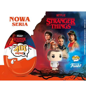 Huevos Sorpresa de Chocolate Kinder Joy de Stranger Things al por Mayor |   Figuras de Juguete Variadas |   Listo para la Venta al por Menor |   Envío Rápido de Fábrica - Product Image 1