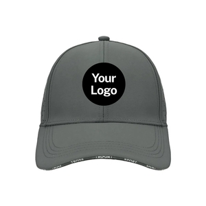 Customizable High Performance <b>Waterproof</b> Golf <b>Hat</b> Laser Cut Holes Cap Custom Logo Adjustable Metal Buckle Bulk Provide Vietnam - Product Image 2