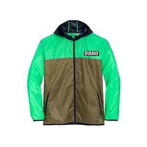 Elegante cortavientos GAA con carcasa repelente al agua propiedades de secado rápido y personalización del logotipo del club OEM MOQ Pakistán - Product Image 5