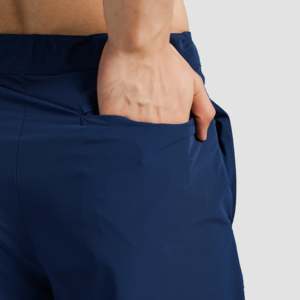Pantalon GAI ARR bleu décontracté, style urbain, taille élastique, imprimé, en coton, jambe longue, taille XL, saison hiver, couleurs claires et foncées - Product Image 5