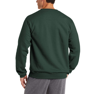 Sudadera con capucha de cuello redondo de algodón 100% de alta calidad, sudadera informal para hombre con diseño en blanco para la temporada de otoño - Product Image 2