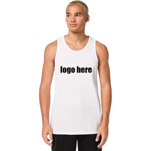 Chaleco de entrenamiento de calidad premium para hombre, camisetas sin mangas, camisetas informales de cuello cuadrado de nuevo diseñador con decoración de insignia, ropa de calle - Product Image 6