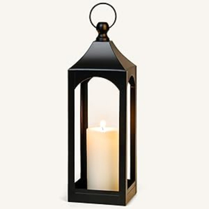 Simple Stylish <b>Black</b> <b>Candle</b> Holder <b>Lantern</b> Wholesale Home Living Room Decor Metal <b>Lantern</b> for Indoor Outdoor Decor <b>Candle</b> Holder - Product Image 6