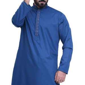 OEM et ODM Vente en gros Meilleures ventes Vêtements pour hommes musulmans Shalwar Kameez / Fournisseur direct d'usine Shalwar Kameez pour hommes - Product Image 3