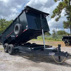 Remolque de Volteo Lateral Alto AMP 7x14 de Uso Pesado para Agricultura, Sistema Hidráulico Duradero con Componentes Centrales de Engranajes para Remolque de Tractor - Product Image 1