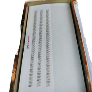 Extensiones de pestañas individuales en forma de V profesionales del fabricante de Viet Nam Suministro de pestañas postizas de Cachemira negra personalizada de primera calidad - Product Image 2