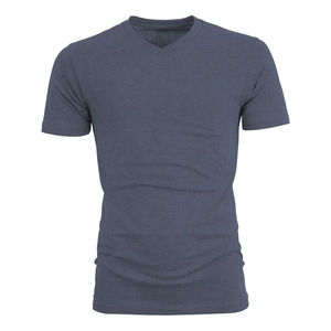 T-shirt en molleton pour homme imprimé personnalisé de qualité supérieure, 100% coton, de haute qualité, écologique, col rond, vente en gros - Product Image 4