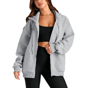 Sudadera con Capucha de Algodón Puro para Mujer, Servicio OEM, Sudaderas Casuales Duraderas, Proveedor Mayorista, Ropa Deportiva para Gimnasio, Compra al por Mayor, Nuevo - Product Image 1