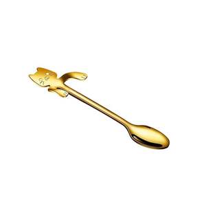 Cuchara de Latón Chapada en Oro Vintage con Mango Largo para Decoración Rústica de Mesa, Cocina Ecológica y Servicio de Fiestas - Product Image 6