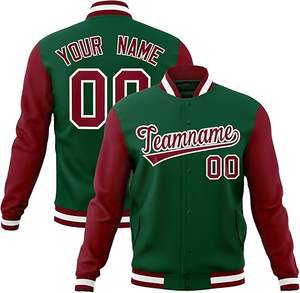 High Quality Custom Sublimation with Custom logo Wool Baseball Varsity Jacket Jacket for Men Winter Wool Versity Jacket - Product Image 4