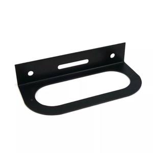 Soportes de montaje de acero con recubrimiento de polvo negro para 6 piezas y accesorios ovalados de 4 paquetes de RV para remolques/RVs - Product Image 1