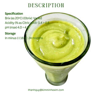 Purée de fruits surgelés IQF de Kim Minh International au Vietnam - Product Image 2