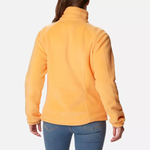 Venta al por mayor Otoño Invierno Essentials Mujer Sherpa Fleece Full-Zip Chaqueta Full Zip Polar Forrado Abrigo de invierno a prueba de viento - Product Image 2
