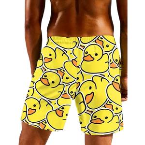 Boardshorts personnalisés écologiques pour hommes Direct d'usine Shorts d'entraînement double couche 4 Way Stretch Sublimation Imprimé Casual GYM - Product Image 4