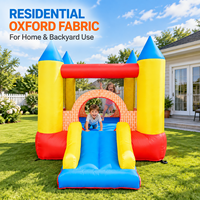 Château gonflable résidentiel d'usine pour enfants, avec toboggan, pour usage extérieur à domicile, conception personnalisée OEM ODM