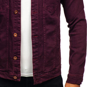 Chaqueta Personalizada para Hombre, Último Diseño, Jeans de Alta Calidad a Precio de Mayoreo, Chaqueta de Mezclilla de Talla Grande - Product Image 2