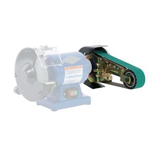 Accesorio de lijadora de banda eléctrica de 2 x 36 pulgadas con mesa de inglete y kit de 10 bandas para amoladoras de banco - Product Image 5