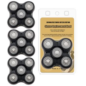 Cabezales de Repuesto para Afeitadora Eléctrica, Paquete de 3, Compatibles con Afeitadoras Corporales y Faciales, Cinco Cuchillas, Doble Cuchilla, con Instrucciones en Alemán, Lavables - Product Image 6