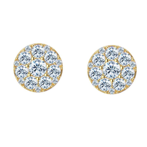 High Quality Luxury 925 Sterling <b>Silver</b> Moissanite Diamond <b>Stud</b> <b>Earrings</b> VVS Grade Custom Fine Jewelry for <b>Men</b> and Women - Product Image 4