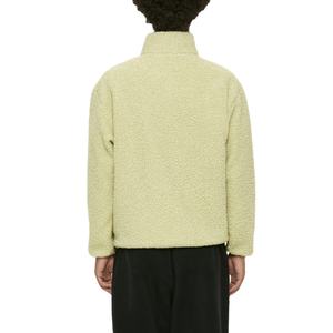 OEM High Quality Waterproof Winter Zipper <b>Sherpa</b> Fleece Jacket for <b>Men</b> Custom Logo Oversized Stand Collar New Latest Style - Product Image 4