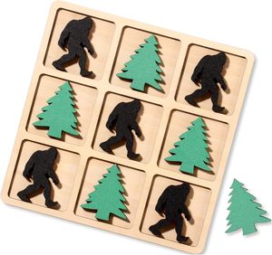 Pièces en bois et accessoires de jeu de société, figurines de pin, figurines Bigfoot, jetons de jeu en bois, miniatures - Product Image 5