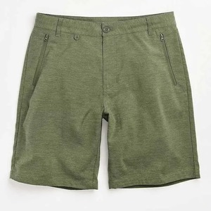 Custom Men's Casual <b>Chino</b> Golf <b>Shorts</b> Solid Front Quick Dry Eco-Friendly Waterproof High Street Mid <b>Waist</b> <b>Elastic</b> Closure - Product Image 4