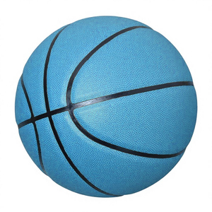 Ballon de basketball personnalisé avec logo, pour l'entraînement, doux au toucher, revêtement en caoutchouc durable, léger, respectueux de l'environnement - Product Image 1