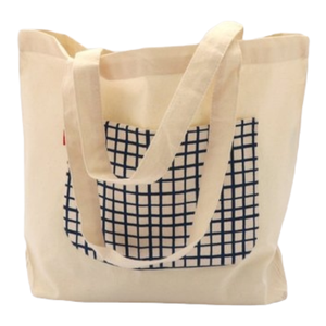 Sac fourre-tout en coton recyclable imprimé personnalisé bon marché pour soie rose blanc bleu avec logo à motif uni sur surface PCS - Product Image 1