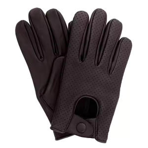 Guantes para exteriores de estilo de moda de invierno personalizados Guantes de moda de cuero cálido de dedo completo guantes de vestir para mujer - Product Image 3