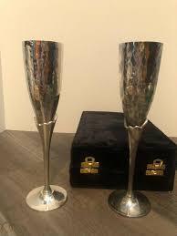 แก้วไวน์ทองเหลืองโบราณสลักลายทำมือ ถ้วยโลหะสำหรับดื่ม สไตล์โบราณ ของใช้ในบาร์ ของขวัญแต่งงาน ภาชนะบนโต๊ะอาหารสุดหรู - Product Image 5