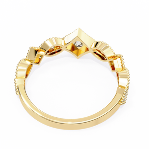 IGI Certifié Brillant Lab Grown Bague En Diamant 14K Rose Jaune Blanc Plaqué Or VVS D/E Bijoux De Fiançailles De Mariage De Luxe - Product Image 6