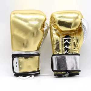 Nouveaux gants de boxe professionnels en cuir véritable respectueux de l'environnement respirant en plein air décontracté quatre saisons utiliser à lacets - Product Image 6