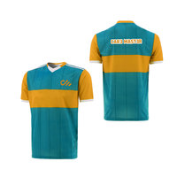 Vente en gros de maillots de sport respirants 100% polyester à manches courtes, séchage rapide, meilleure qualité, nouveau design, prix bas pour hommes