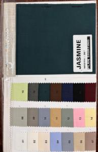 Tissus pour chemises teints en polyester/coton jasmin 36 tissus pour chemises pour hommes costumes de dames vêtements pour garçons 36 largeur approvisionnement d'usine en gros - Product Image 2