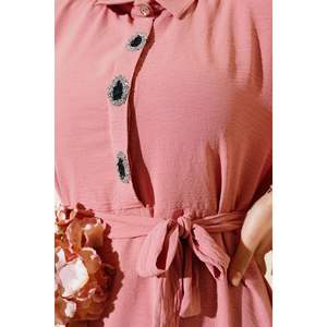 Vestido atado manga polvo vestidos casuales - Product Image 3