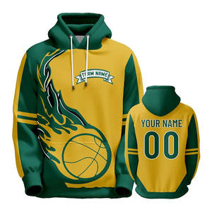 Design Your Own Sublimated custom Full Sublimation Printed Winter Hoodies <b>Men</b> 100% Polyester Sublimation <b>Hoodie</b> - Product Image 6