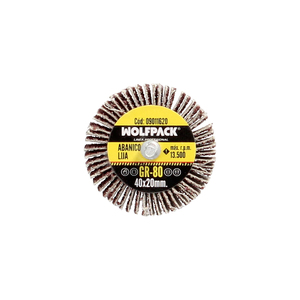 Disco Abrasivo Grana 80 Misura O/ 40 x 20 mm. - Product Image 4