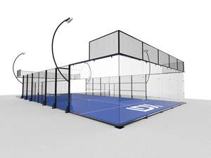 LDK equipos deportivos Fábrica Venta al por mayor Buen Precio 20 * 10M Pista de Pá<span class=keywords><strong>del</strong></span> con techo Para pista de pá<span class=keywords><strong>del</strong></span> costo - Product Image 1