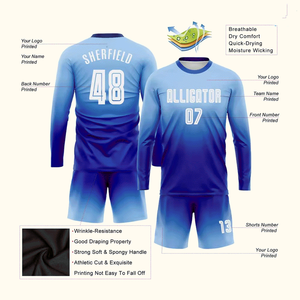 Camiseta de fútbol de alta calidad, uniforme de secado rápido, conjunto de fútbol de entrenamiento con estilo en el extranjero para hombres - Product Image 3