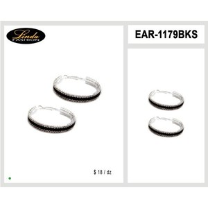Orecchini Pendenti Linda Fashion con Zirconi Cubici, Placcati in Argento, Gioielli da Festa per Donne - Product Image 4
