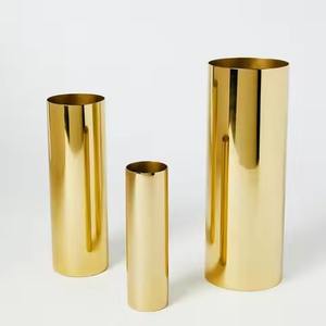 แจกันเหล็กสีเงินหรูหราหรูหราหรูหราออกแบบด้วยมือเป็นมิตรกับสิ่งแวดล้อมผู้ถือดอกไม้ตกแต่งสำหรับงานแต่งงาน centerpieces ของขวัญ - Product Image 4