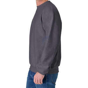 Sweat-shirt à col roulé personnalisé pour homme, style américain d'hiver, coupe ample, doublure en polaire, coupe régulière, brodé, 100% coton, imperméable - Product Image 3