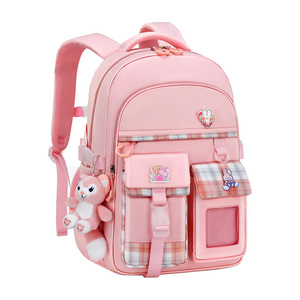 กระเป๋าโรงเรียนคุณภาพสูงขายส่งปี 2025 ยอดนิยมในเด็กๆ ดีไซน์การ์ตูน กระเป๋าเป้สะพายหลังไนลอนราคาถูก - Product Image 6