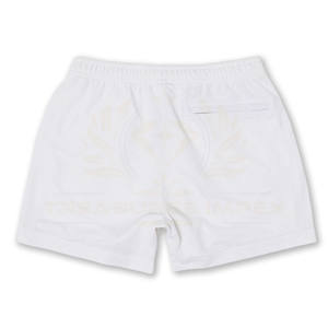 Custom Logo Embroidery Basketball Mesh <b>Shorts</b> Casual 6XL Size <b>5</b> <b>Inch</b> <b>Inseam</b> Solid Nonwoven for Training Powerlifting Wholesale - Product Image 2