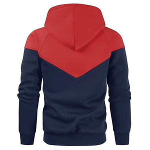 เสื้อฮู้ดผู้ชายแบบสวมหัว สไตล์ลำลอง ผ้าหนานุ่ม สวมใส่สบาย ทรงปกติ - Product Image 6